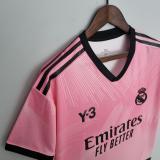 2022/23  Real Madrid Y3  Special  Edition Pink Fans Version Soccer jersey