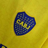 22/23 Boca Juniors  Third  Woman Yellow Fans Version Soccer Jersey