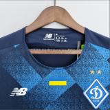 22/23  Dynamo Kyiv Away Blue Fans version Soccer Jersey 基辅迪纳摩