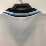 Retro 1996 England  Home White   Soccer Jersey