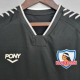 Retro 1992  Colo-Colo Away  Black Soccer Jersey