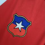Retro 1982 Chile Home Red Soccer Jersey