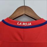 Retro 16/17  Chile Home Red Soccer Jersey