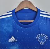 22/23  Cruzeiro Home Blue Fans Version Soccer Jersey