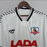 Retro 1992  Colo-Colo Home White Soccer Jersey
