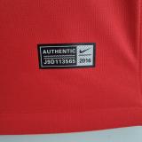 Retro 16/17  Chile Home Red Soccer Jersey