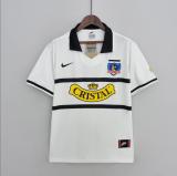 Retro 96/97  Colo-Colo Home White Soccer Jersey