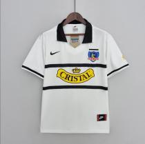 Retro 96/97  Colo-Colo Home White Soccer Jersey