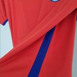 Retro 16/17  Chile Home Red Soccer Jersey