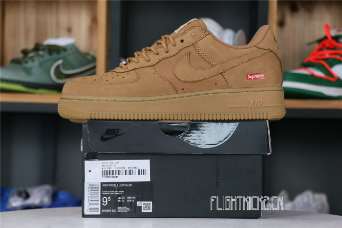 Nike Air Force 1 Low SP Supreme Wheat
