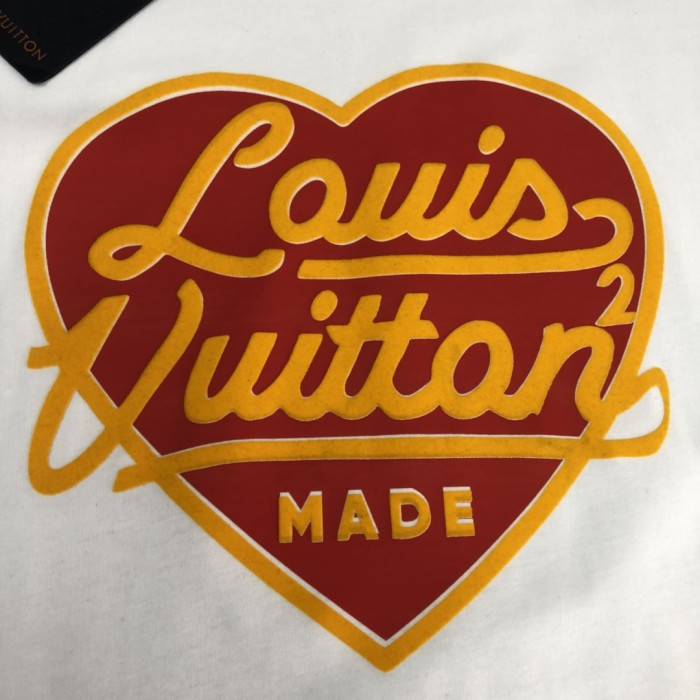 L*V  Spring/summer 2022 New love letter logo printed short sleeve T-shirt