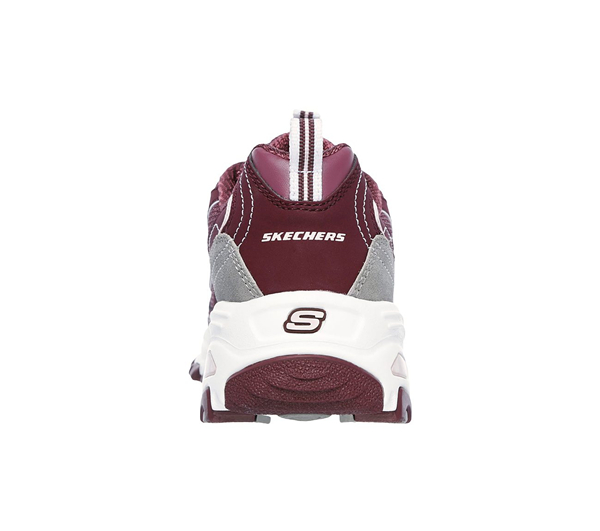 burgundy skechers womens shoes