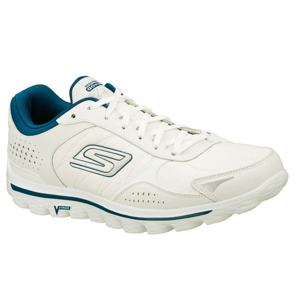Skechers Men Extra Wide Fit (4E) Shoes - Flash LT White/Navy