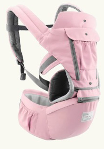 Pink Multifunctional Front Carry Baby Carrier