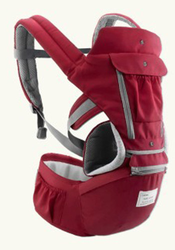 Burgunry Multifunctional Front Carry Baby Carrier