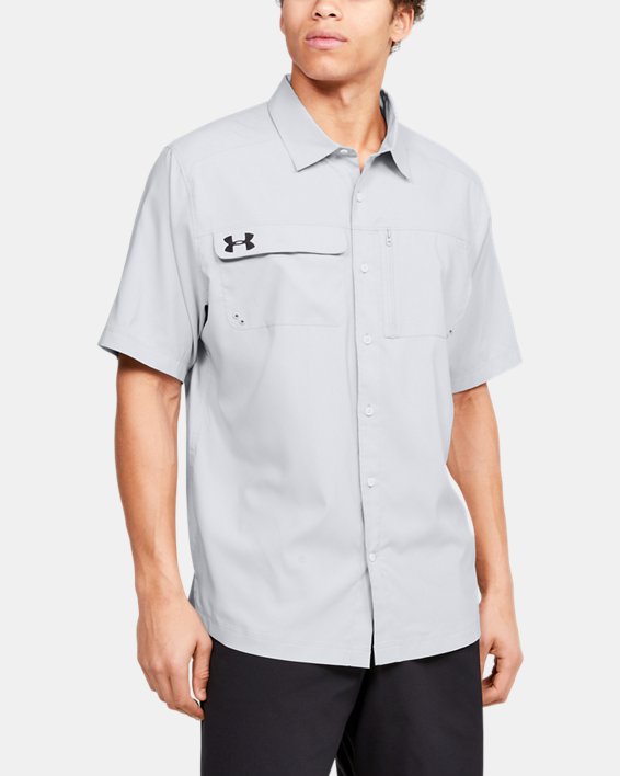 men's ua motivator coach's button up shirt