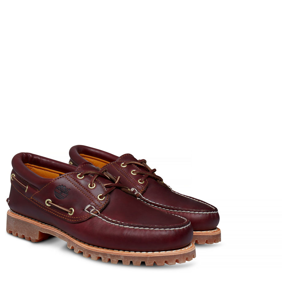 timberland 3eye classic lug burgundy