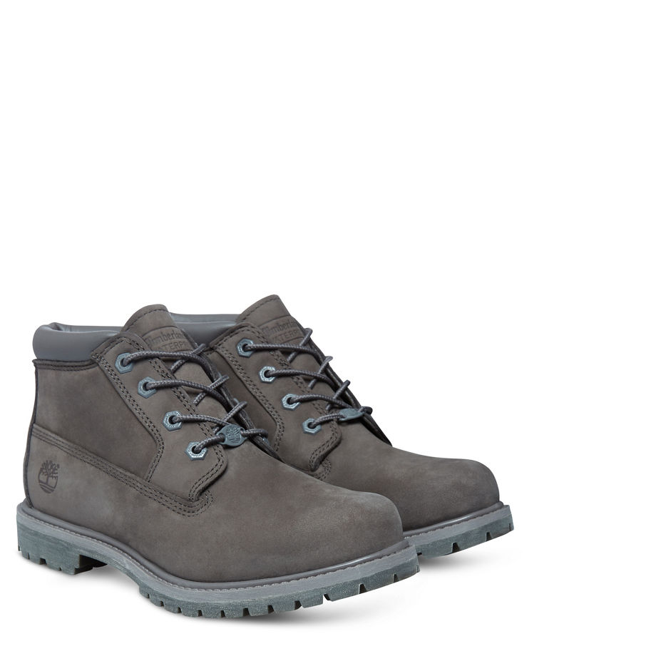 grey monochromatic timberlands