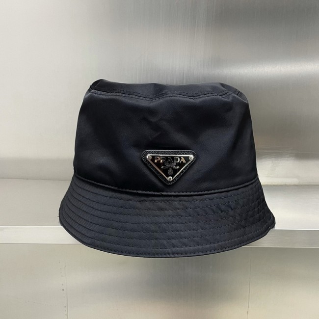 Prada black hat Fisherman's hat HFYMMZ024