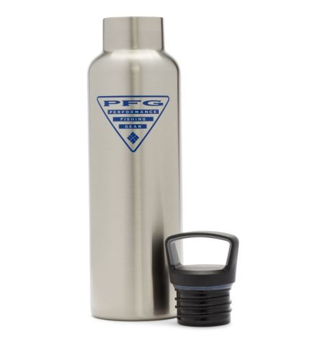 Columbia PFG Double-Wall Vacuum Bottle with Screw-On Top - 21oz