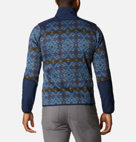 Columbia Men's Sweater Weather™ Fleece Printed Half Zip Pullover