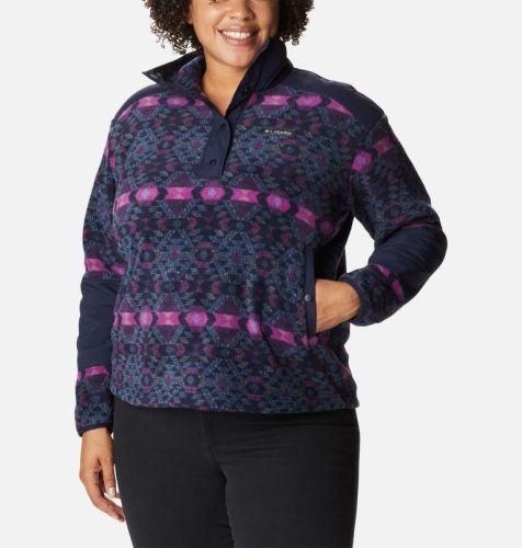 Columbia Women's Benton Springs™ Crop Pullover - Plus Size