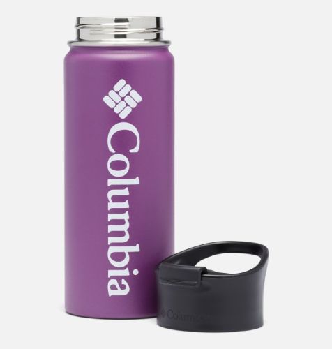 Columbia Double-Wall Vacuum Bottle with Sip-Thru Top - 18oz