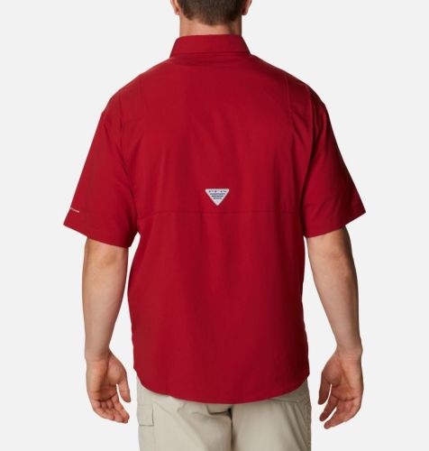 Columbia Men's Collegiate PFG Tamiami™ Short Sleeve Shirt - Alabama