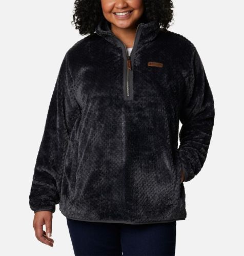 Columbia Women's Fire Side™ Quarter Zip Sherpa Fleece - Plus Size