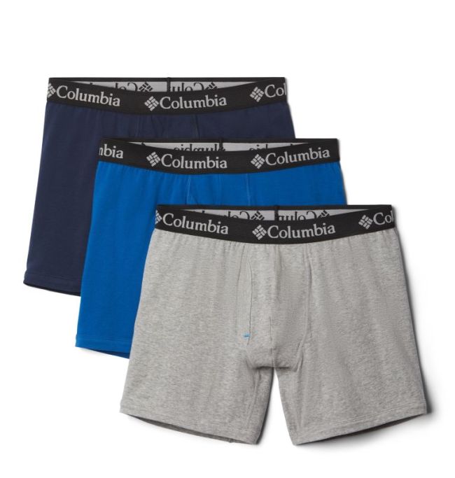 Columbia Men's Cotton Stretch Boxer Briefs (3 pack)