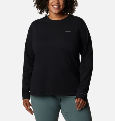 Columbia Women's Sun Trek™ Long Sleeve T-Shirt - Plus Size