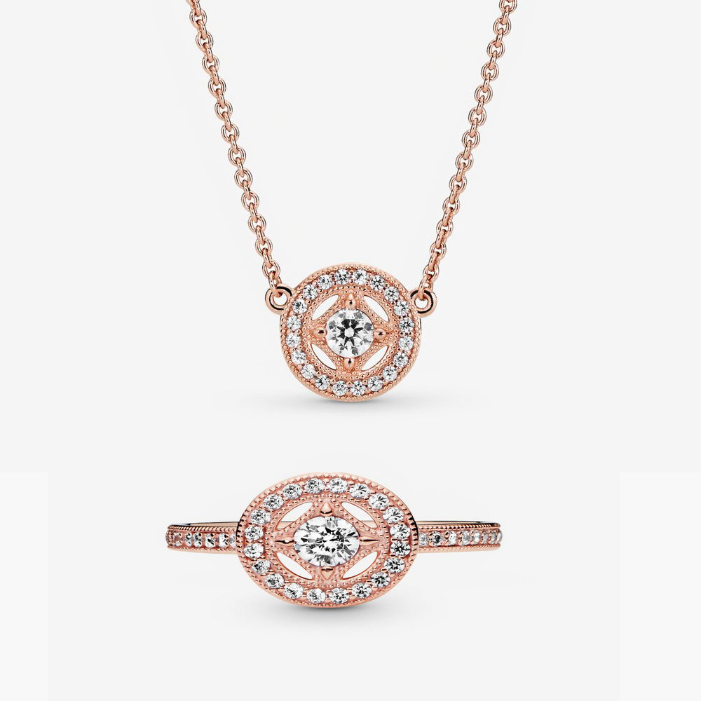 14.99 - Vintage Circle Collier Necklace 