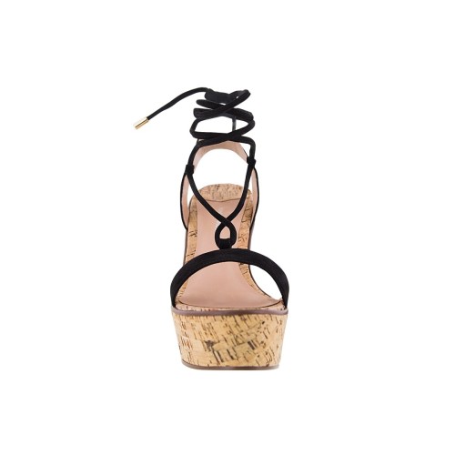 Tony Bianco Dakar Black Kid Suede