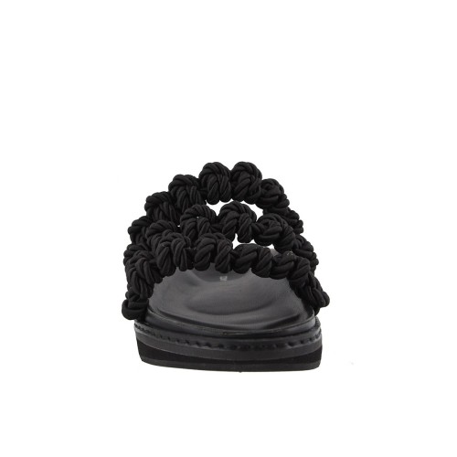 Tony Bianco Petal Black Rope