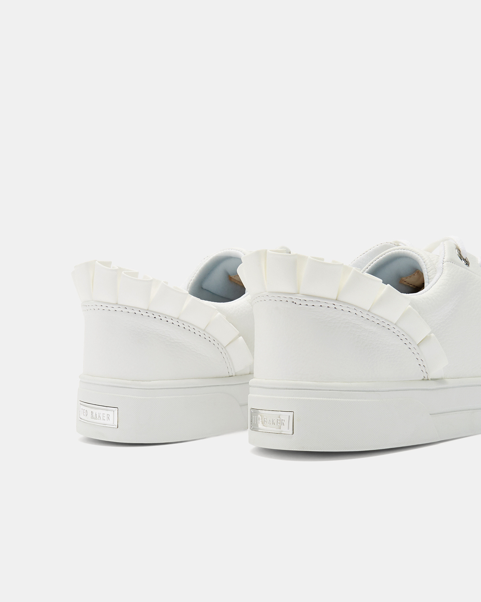 ted baker ruffle sneakers