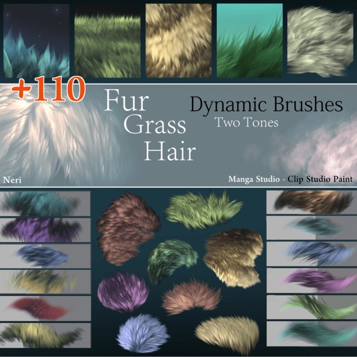 (Brushes) Clip Studio Paint EX Ver 2.2.0 + Free Gift  [Latest Version] Many Brush Sets for sale