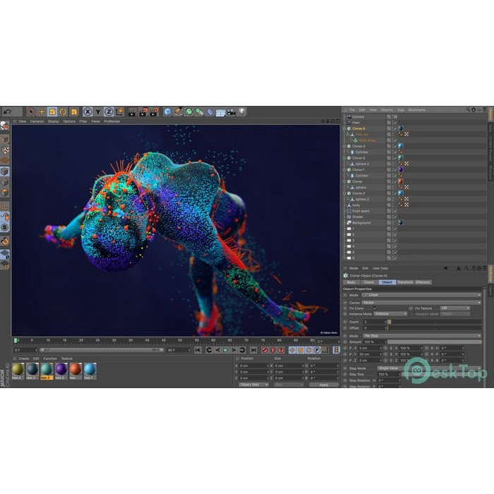Maxon CINEMA 4D Studio R25 Oct 2021 Update  & V-ray 5.1- Full Version (Win/ Mac)