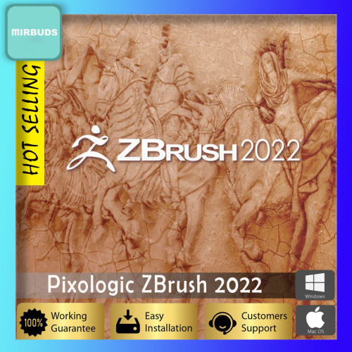 Pixologic Zbrush 2022 Final (x64) with Installation Tutorial  - Full Version