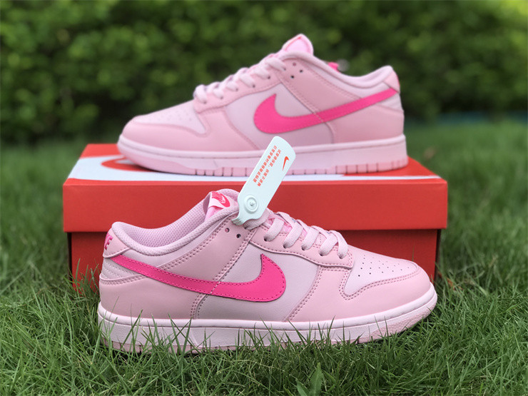 triple pink dunks womens 7