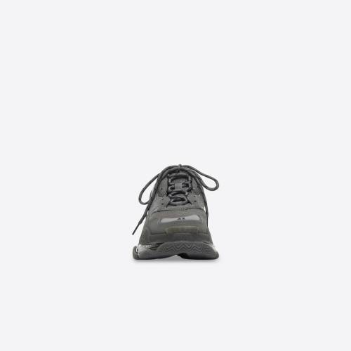 Women's Triple S Clear Sole Sneaker in Grey 544351W2GA11801