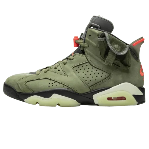 Travis Scott x Air Jordan 6 Retro 'Olive' cn1084-200