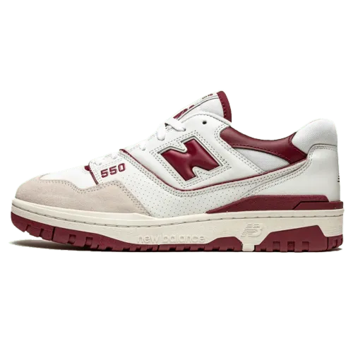 New Balance 550 Sea Salt Burgundy BB550LI1