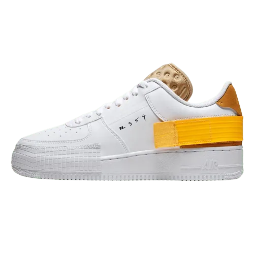 Nike Air Force 1 Type White Gold at7859-100