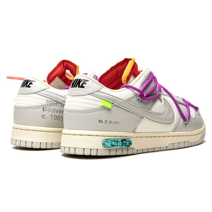 Off-White x Nike Dunk Low 'Lot 45 of 50' DM1602 101