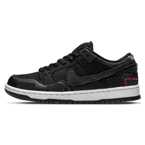 Wasted Youth x Nike Dunk Low SB 'Black Denim' DD8386-001