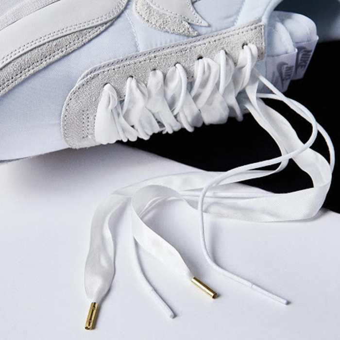 Sacai x Nike LDWaffle 'White Nylon' bv0073-101
