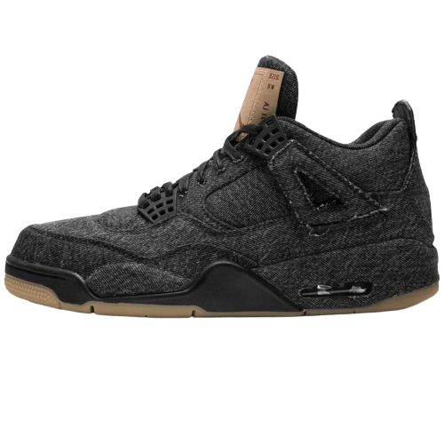Levis x Nike Air Jordan 4 Black AO2571-001