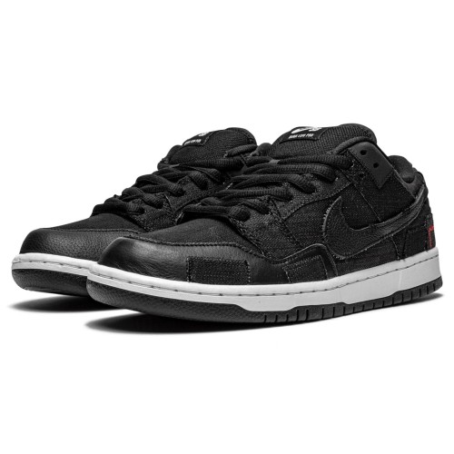 Wasted Youth x Nike Dunk Low SB 'Black Denim' DD8386-001