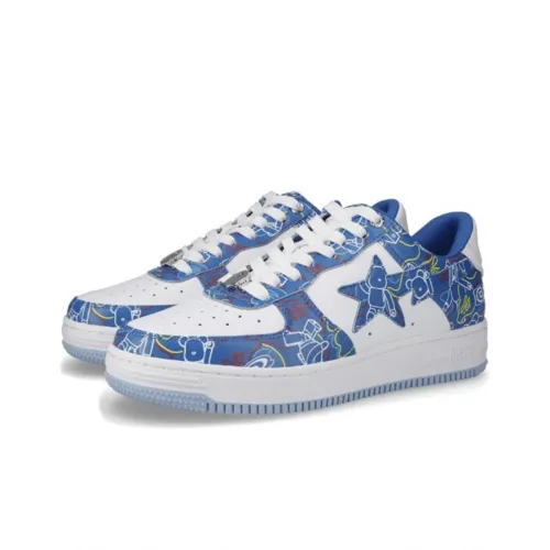 A BATHING APE BAPE STA MEDICOM TOY BEARBRICK CAMO BLUE 1H73191913-BLU
