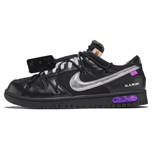 Off-White x Nike Dunk Low 'Lot 50 of 50' DM1602 001